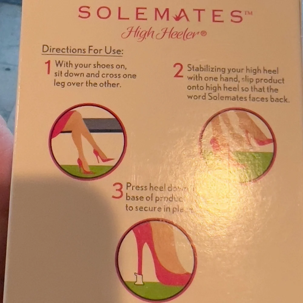 Solemates‎ High Heeler - New - prevents heels from sinking into grass - Picture 2 of 2